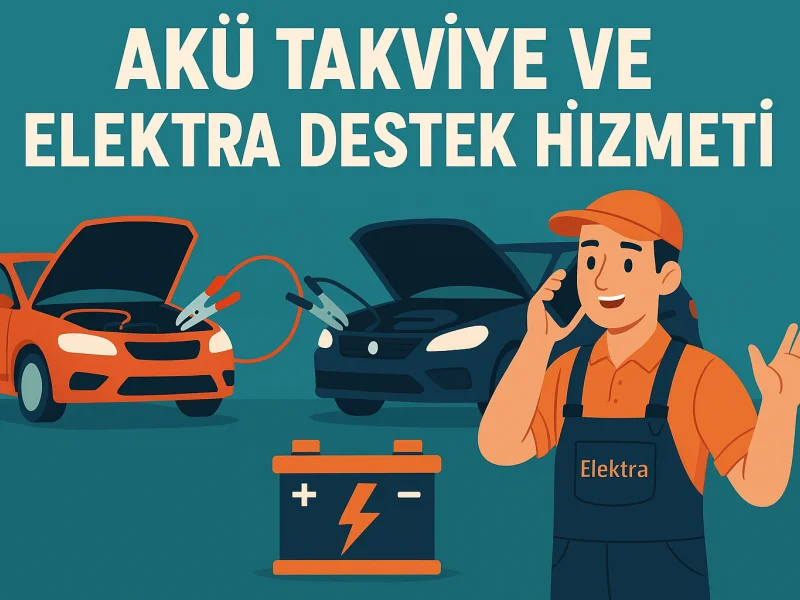 Akü Takviye ve Elektra Destek Hizmeti