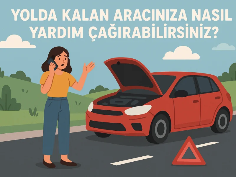 Yolda Kalan Aracınıza Nasıl Yardım Çağırabilirsiniz?